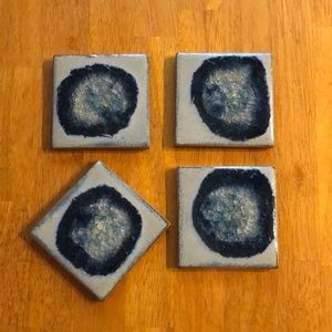 Anthropologie Coasters-Set of 4